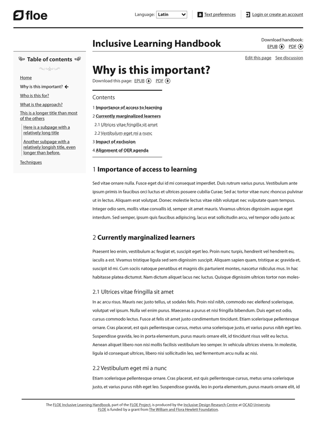 Inclusive learning handbook mockup 3 black-and-white